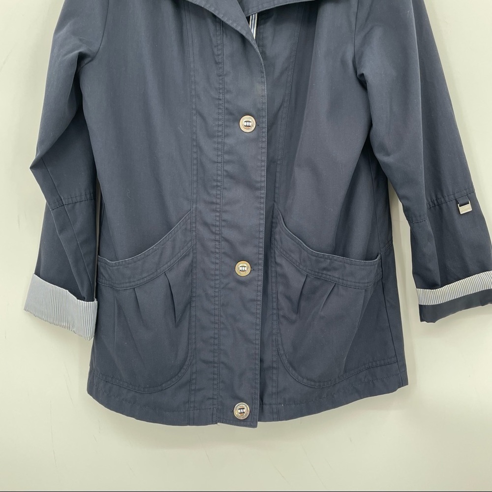 Women's Mackintosh Blue Nautical Jacket - Picture 6 of 12